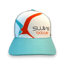 Load image into Gallery viewer, Front view of the Swivel Bottle Technical Trucker hat