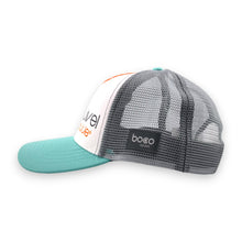 Load image into Gallery viewer, Side view of the Swivel Bottle Technical Trucker hat