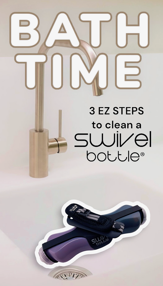 Cleaning your Swivel Bottle in 3 EZ steps!