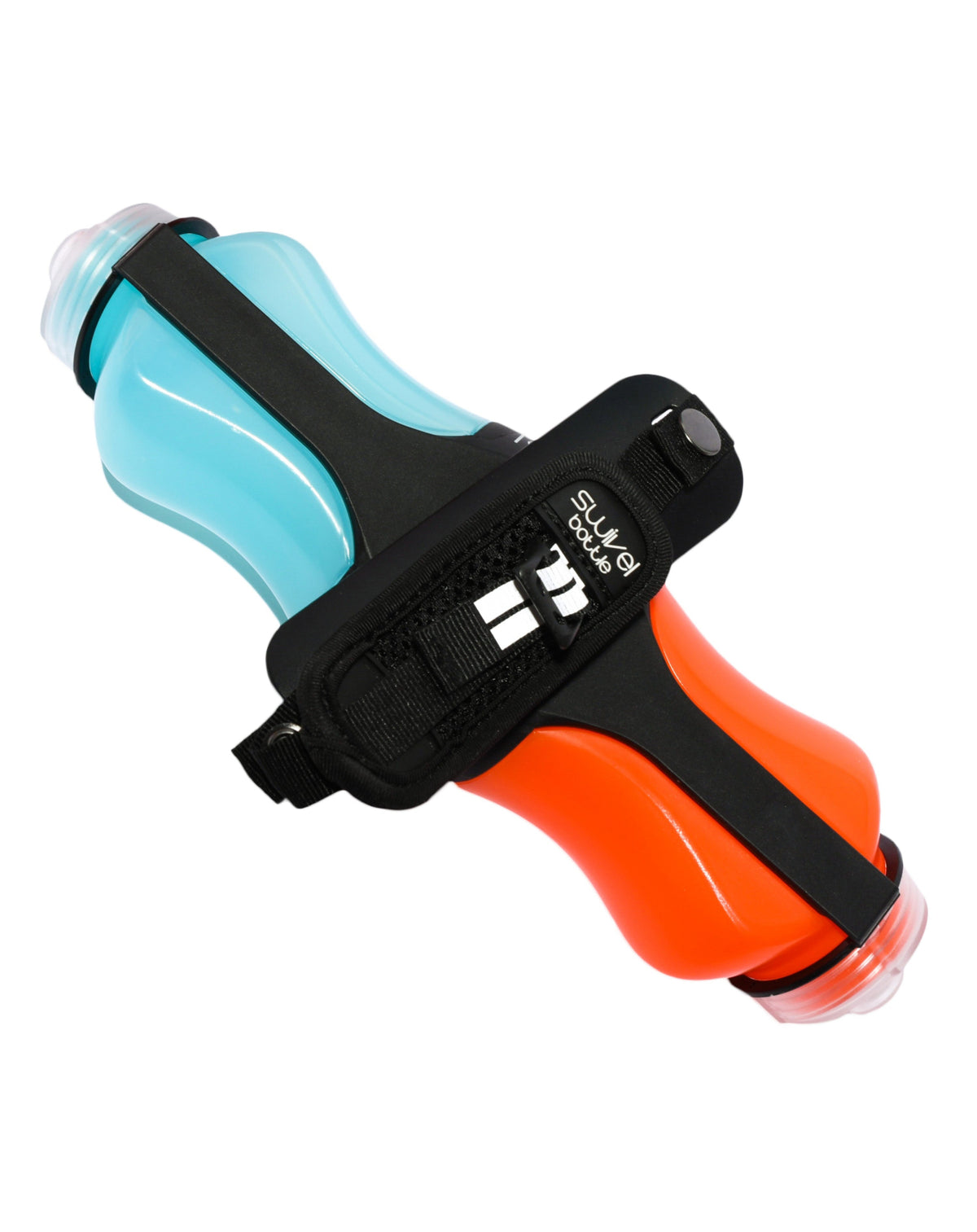 Classic Swivel Bottle - Orange and Blue Flasks